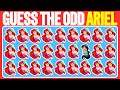 Find the ODD One Out - The Little Mermaid Edition 🧜‍♀️❤️ | 33 Emoji Quiz | Easy, Medium, Hard.