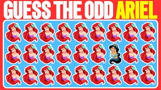 Find The Odd One Out - The Little Mermaid Edition 🧜‍♀️❤️ | 33 Emoji Quiz | Easy, Medium, Hard.
