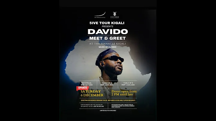 🔴 LIVE : Davido 5ive Tour Kigali at BK Arena #Rwandanmusic #liveperformance