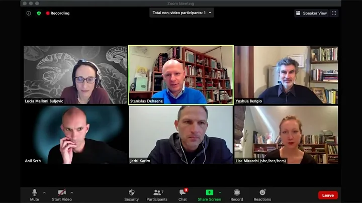 Panel discussion: Consciousness in Brains and Machines