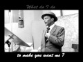 Frank Sinatra - Sorry Seems To Be The Hardest Word - With Lyrics