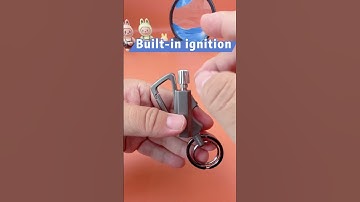 Ultimate Survival Tool Permanent Match Infinity Lighter with Multi Functional Keychain Bottle Opener