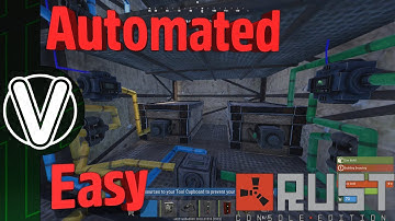 Rust Console Edition | How To Setup Automated Furnaces Easy Guide *Wiring Made Simple* (Rust Guides)
