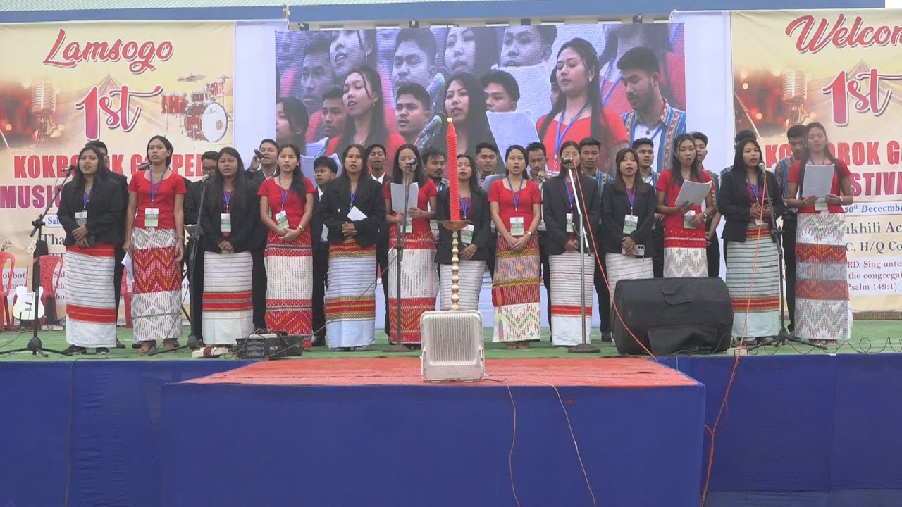 1st Kokborok Gospel Music Festival-2025 | Venue: Yakhili Academy School Ground || Date : 29 & 30 Dec