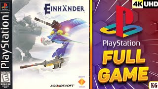 Einhänder [PS1] Gameplay Walkthrough FULL GAME [4K60ᶠᵖˢ UHD🔴]