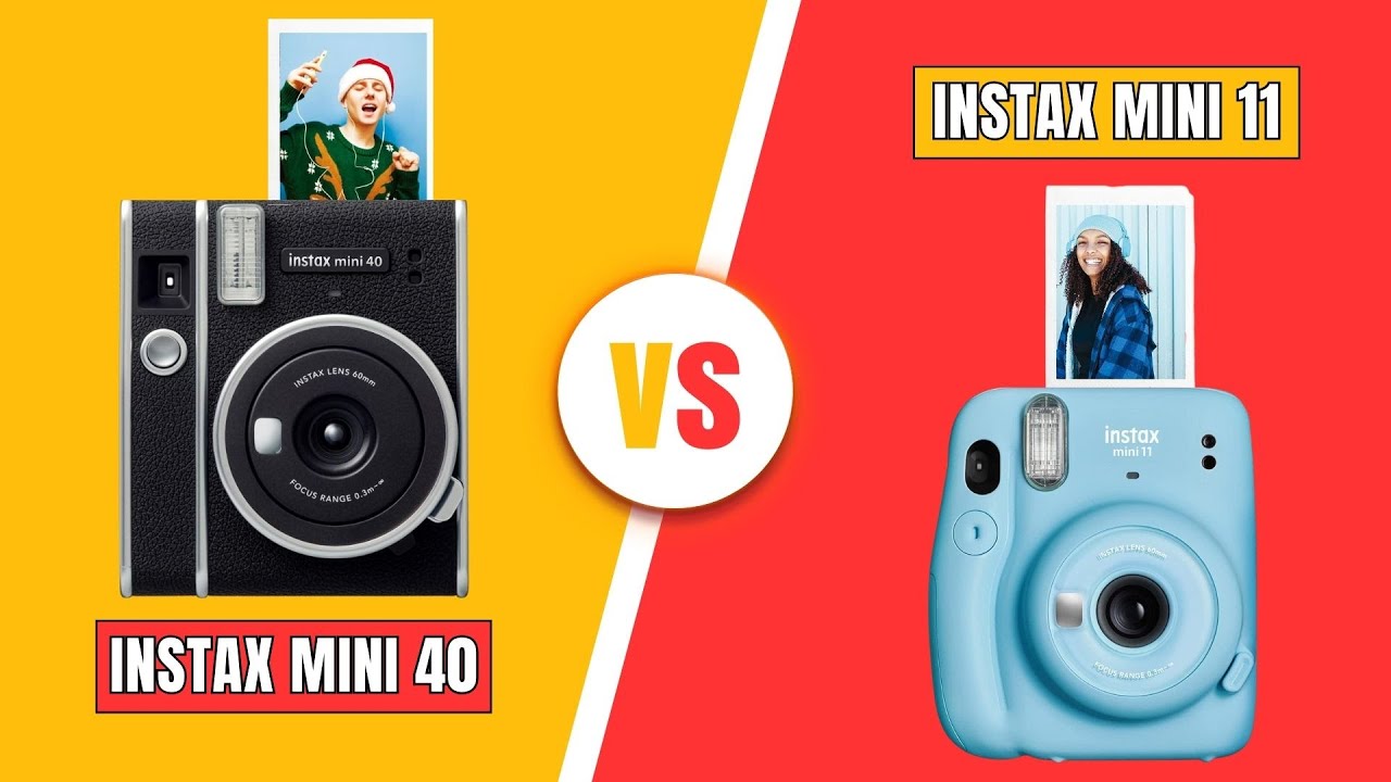 Fujifilm INSTAX Mini 40 REVIEW vs Mini 11: BEST Instant camera and tutorial  