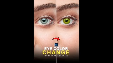 How to change eye color in Photoshop 2024