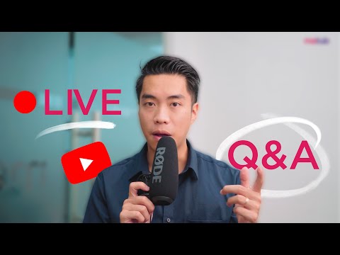 YouTube Tutorial (Ep20): "LIVE Q&A" features