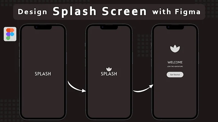 Design Animated Logo Splash Screen in Figma (Easy UI Tutorial)