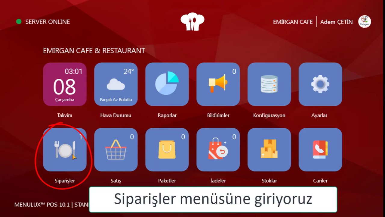 Menulux Isme Adisyon Acma