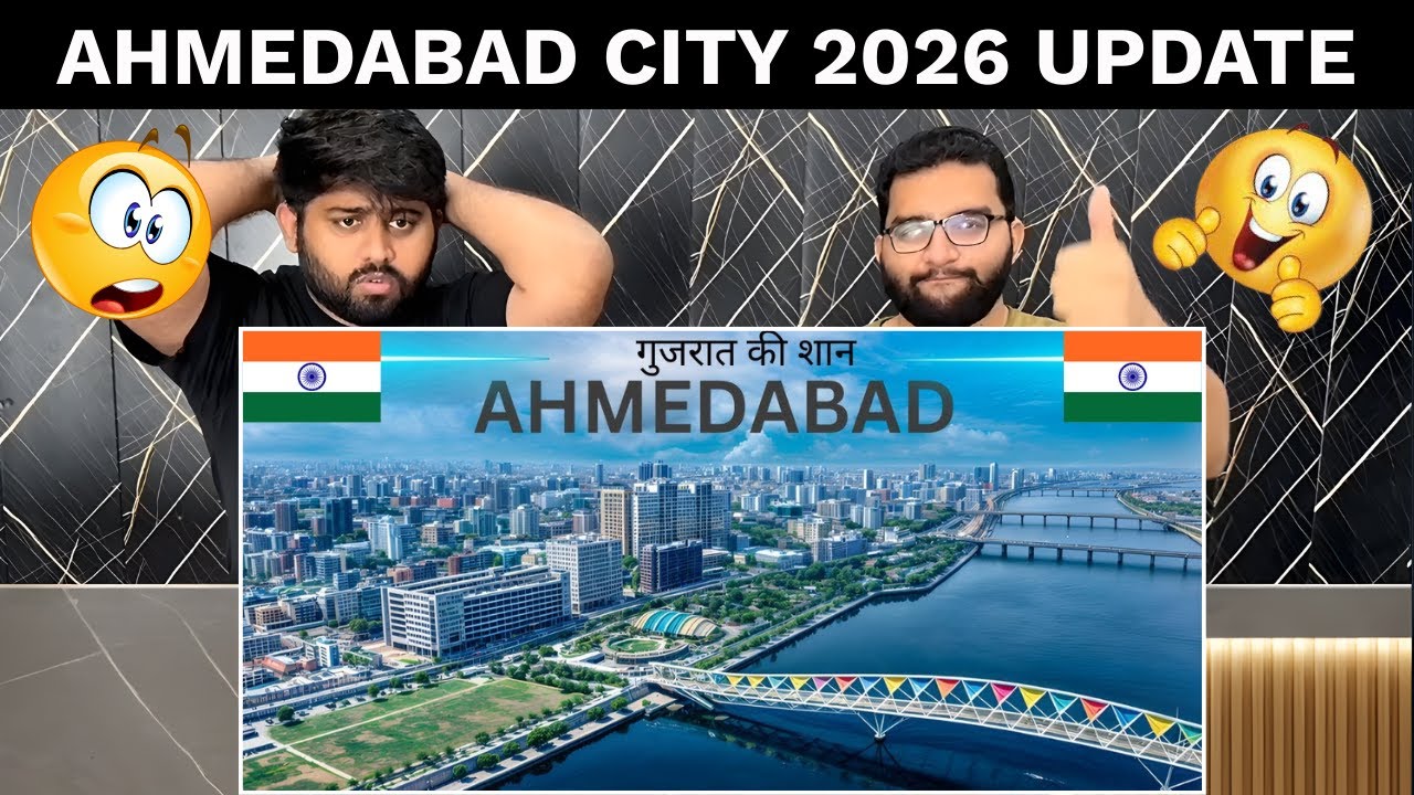 Reaction On Ahmedabad City 2026 🏙️ | Manchester of India के Facts | Pakistani Reaction