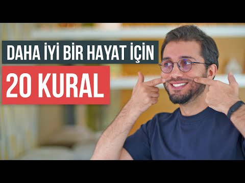 Video: Daha İyi Bir Hayatın Olmasına Yardımcı Olmak İçin 12 Anlayışlı Ders