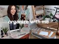 *Productivity Vlog* organizing my life + home decor haul + PR unboxing