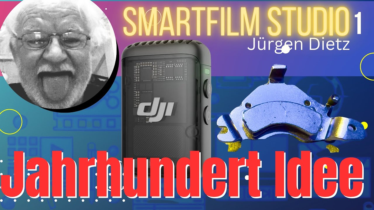 DJI MIC2 mit Fummel Magnet - YouTube