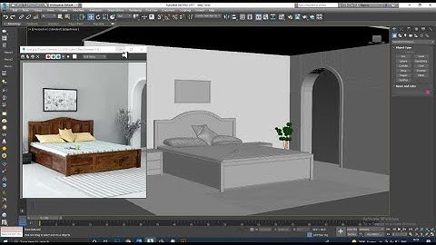 3DsMax Tutorials, Learn from Scratch for Beginners Modeling a 3D Furniture in 3dsmax (Part 3)