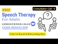 Transform Your Speech: Free Therapy Consultation - 2 Sept #stammering