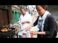 NEPALI STREET FOOD TOUR | Deep Fried NEPALI BREAKFAST+ KATHMANDU Sightseeing (Part 1)