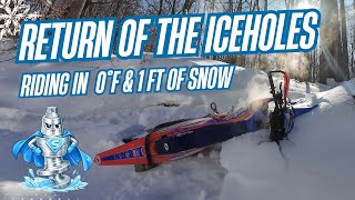 Extreme Winter Dirtbike Riding | Return of the Iceholes