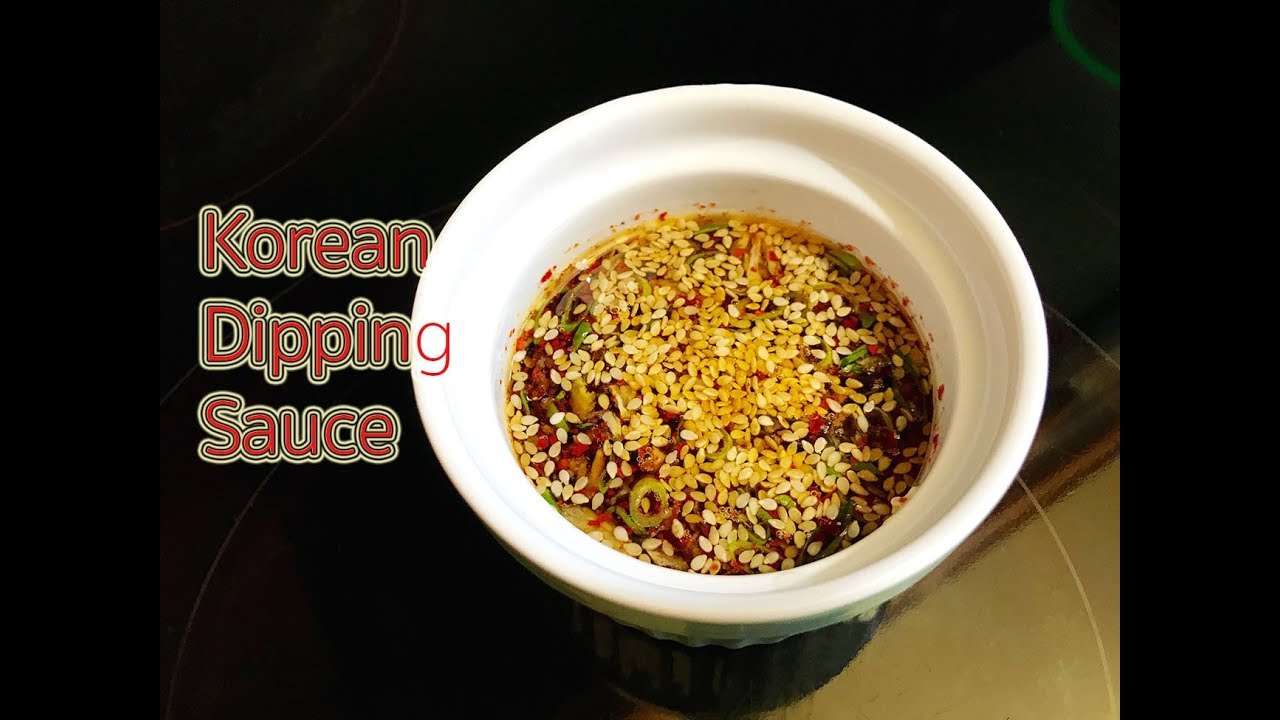 How to make Korean Dipping Sauce สูตรอาหารทำซอสสำหรับจิ้มสไตล์เกาหลี