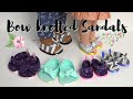 How To make Bow knotted Sandals for 14.5" and 18" dolls Free PDF pattern