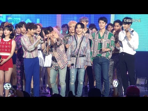 [예능연구소 직캠] 엑소 코코밥 1위 앵콜 @쇼!음악중심_20170812 Ko Ko Bop EXO in 4K