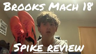 brooks mach 18 review