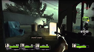 Left 4 Dead 2 Expert Playthrough - Hard Rain - Return to Town