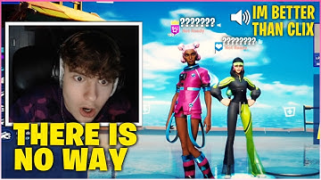 CLIX SHOCKED After CASTING First Ever *INTENSE* 1v1 ZONE Wars Wagers In Fortnite With RONALDO!