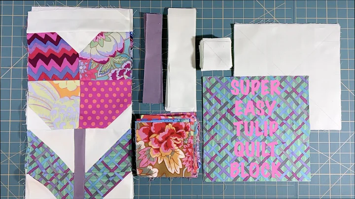 Totally Tulips Quilt Block Tutorial Ep.1 | Cutting...