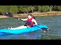 Jackie Kayaking Percy Priest Lake