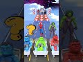 Heal Run Blue Hulk vs Red Hulk vs Hulk Funny Epic Challenge! #funny #gta