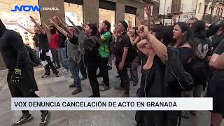 Vox Denuncia Cancelación De Acto En Granada