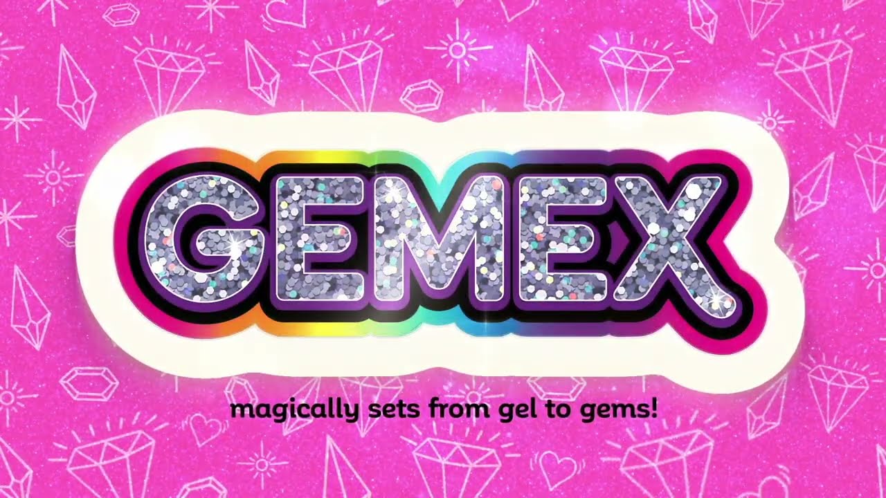 Cra-Z-Art Shimmer ‘n Sparkle Gemex Gel to Gems Magic Shell PlaySet