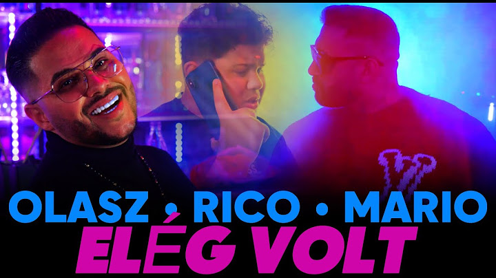 VÁRADI OLASZ X RICO (Feat. MARIO - Elég volt /Official Music 4K VIDEO•