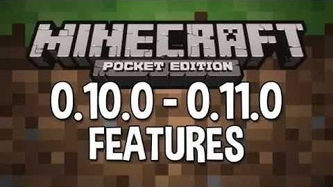 Minecraft PE 0.11.0 New Features Release Date