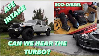 Installing a Cold Air Intake on my Jeep Gladiator EcoDiesel