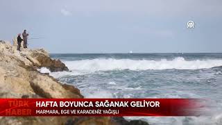 Hafta Boyunca Sağanak Geli̇yor Ğanak