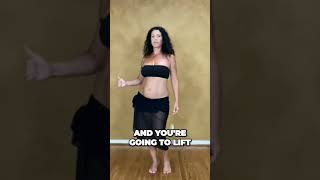 Sensual Figure 8 Technique belly dance tutorial bellydance fitness