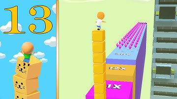 Cube Surfer! (IOS/Android) Gameplay Walkthrough All Levels Eps 13 #Shorts