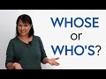 Understanding Homonyms: Who's vs. Whose