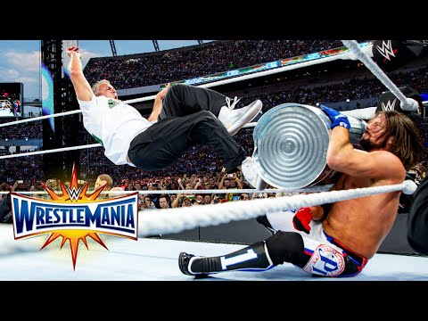 Shane McMahon vs. AJ Styles: WrestleMania 33 (WWE Network Exclusive)