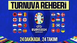 EURO 2024 TURNUVA REHBERİ | ''Tüm Takımlar, Sürpriz Adayları ve Favoriler''