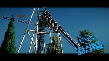 Planet Coaster Cinematic | B&M Invert Coaster Concept