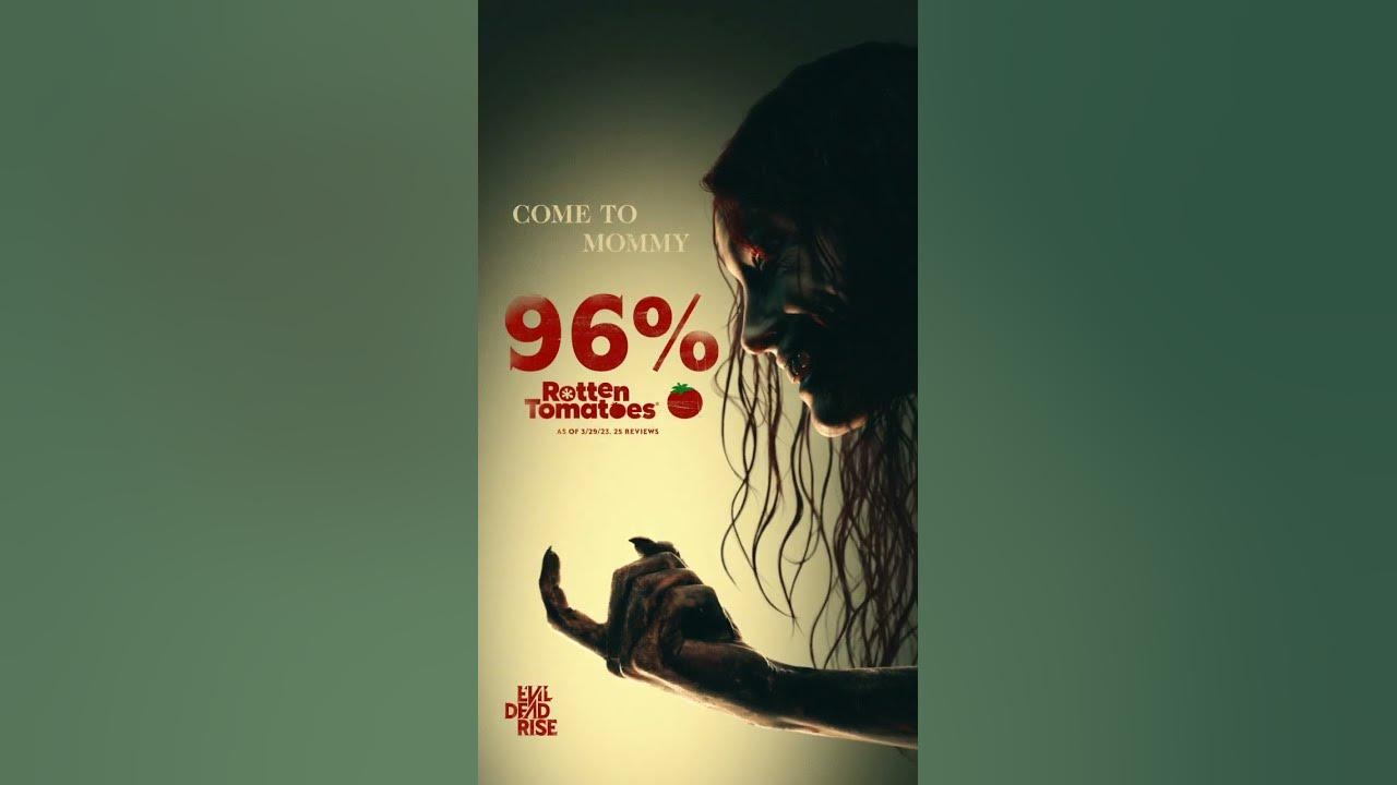 Evil Dead Rise  96% Rotten Tomatoes 