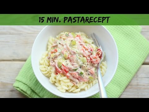 15 min. pastarecept - LEKKER EN SIMPEL