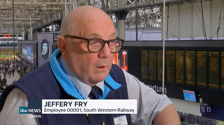 Jeffery Fry 58 years on the trains (UK) - ITV Lond...