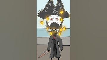 The Most FEARED Pirate in History 😰🏴‍☠️ #didyouknow #pirates #animation #unbelievable