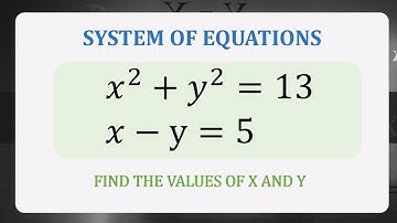 Can you solve this System of Equations? Math Olympiad question