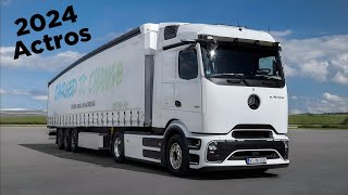 AllNew 2024 MERCEDES eACTROS 600 officially revealed! Best truck in the world!