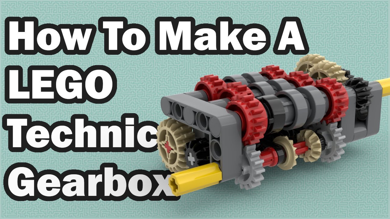 brud Tæmme Nybegynder How to make a gearbox in LEGO technic (5 Speed+Reverse) - YouTube